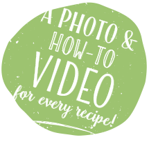 A photo & how-to Video for every recipe